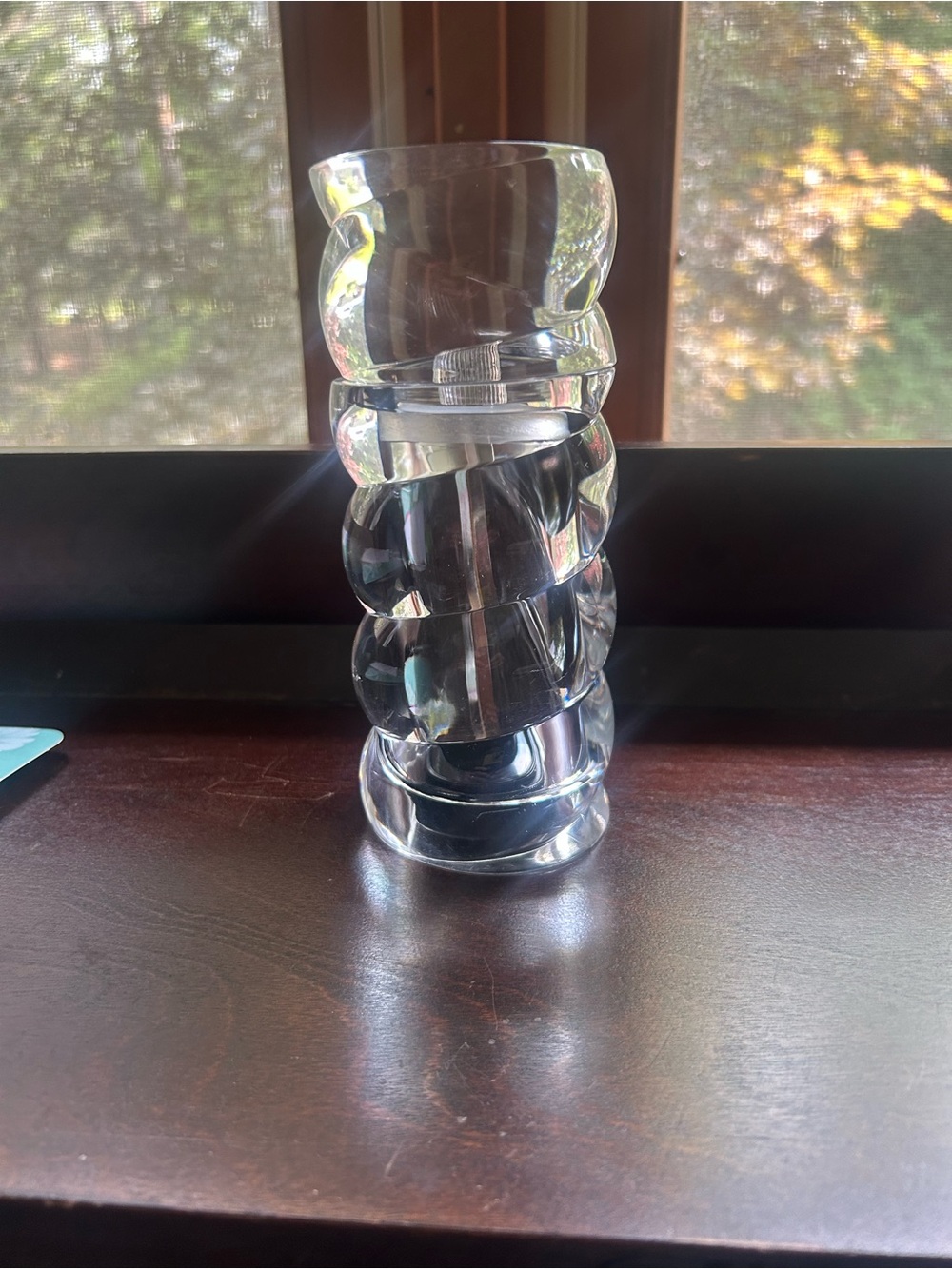Cooks Club 6" Acrylic Spiral Pepper Mill